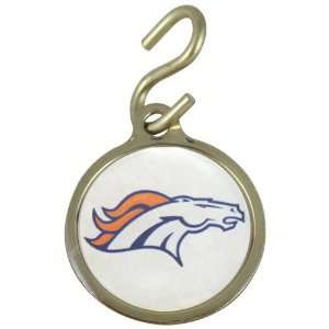  NFL Denver Broncos Pet ID Tag  : Pet Supplies