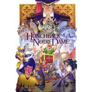  The Hunchback of Notre Dame (1996) 27 x 40 Movie Poster 