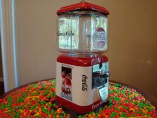 Vintage 1¢ Cent *COCA COLA* Gumball Machine Arcade Game Sign Coin Op 