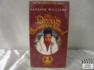 Divas Christmas Carol VHS NEW Vanessa Williams 097368353732  