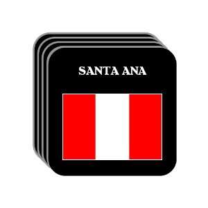 Peru   SANTA ANA Set of 4 Mini Mousepad Coasters 