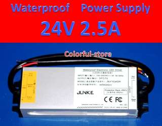 24V2.5A 60W LED Driver Power Supply Waterproof Outdoor  