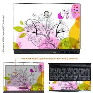   Decal Skin Sticker for Alienware M11X case cover M11x 514 Electronics