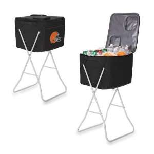  Cleveland Browns Party Cube Cooler (Black) Sports 