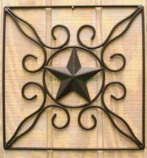 Texas Star Western Wall Decor Metal Art AC104  