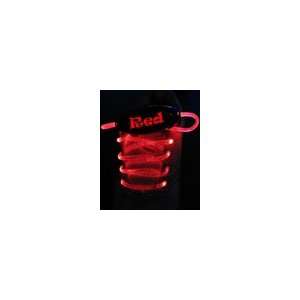  Beauty Red LED Flashing Shoe Laces: Beauty