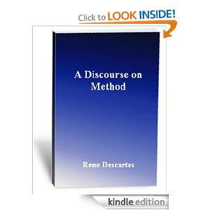 Discourse on Method Rene Descartes  Kindle Store