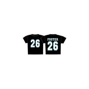  DeShaun Foster Jersey Front and Back T Shirt Black Sports 