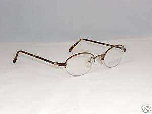 New Nine West 17 6wz Brown Rimless Eyeglass Frame 47 19  