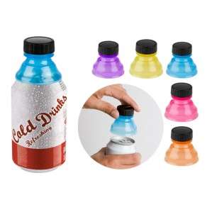 Snap Bottle Top Covers Snappy Cap Lid For Can x 6 BOXED  