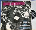 Rostropovich+B​ritten. Haydn+Britten (cello concertos). Decca SXL 