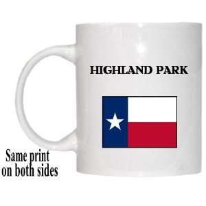    US State Flag   HIGHLAND PARK, Texas (TX) Mug 