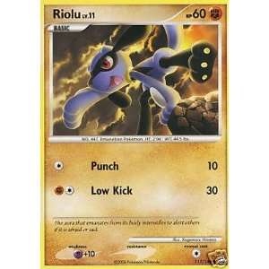 Pokemon Diamond & Pearl Legends Awakened Single Card Riolu #117 Common 