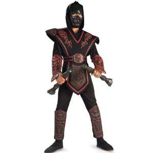   Warrior Ninja Costume Large 12 14 Kids Halloween 2011: Toys & Games