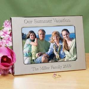   Vacation Silver Picture Frame   Volume Discount