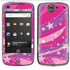  Warp Pink Design Protective Skin for Google Nexus One 