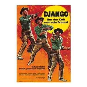 Django Shoots First by Unknown 11x17