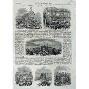  1860 PRINCE WALES MONTREAL BALL PAVILION CRYSTAL PALACE 