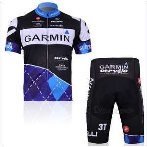  2011 the hot new model GARMIN Set short sleeved jersey 