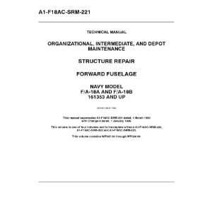   Structural Repair Manual A1 F18AC SRM 221: McDonnell Douglas: Books