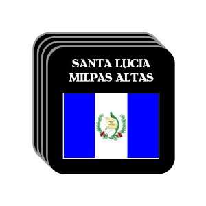 Guatemala   SANTA LUCIA MILPAS ALTAS Set of 4 Mini Mousepad Coasters