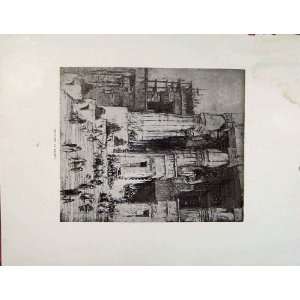    Architectural Etchings Antony In Egypt By W Walcot