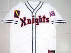 ROY HOBBS NEW YORK KNIGHTS THE NATURAL MOVIE JERSEY WHITE NEW ANY 