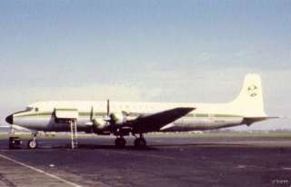 BILL THOMPSON PHOTO SHAMROCK AIRLINES DOUGLAS DC 6  