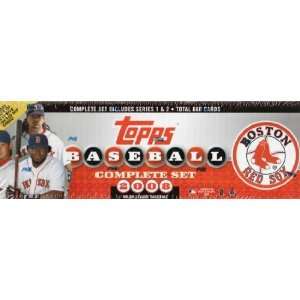  2008 Topps Factory Set Baseball (Box) (Boston Red Sox 