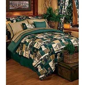  Dogs and Ducks King Comforter Set: Home & Kitchen