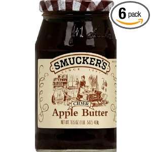 Smuckers Cider Apple Butter, 16.5000 Ounce (Pack of 6):  
