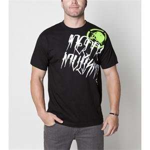 Metal Mulisha Permanent T Shirt   Medium/Black/Green