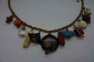 RARE 1930 CHINESE CHARM CLOISONNE FIGURAL BRACELET~FOR EXPORT~NO 