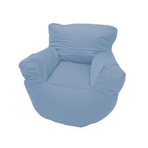  Light Blue Twill Club Chair: Home & Kitchen