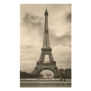  Eiffel Tower, Paris, France Premium Poster Print, 8x12 