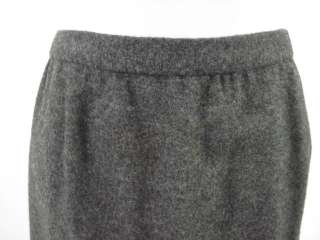 VINTAGE ADELE SIMPSON Gray Skirt Outfit Sz XL  