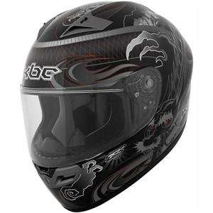  KBC VR 2R Dragon Helmet   Large/Red Automotive