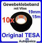 TESA Isolierband Typ 53947 Bunt,15mm x 10m 10 er Set bis 6000 Volt 