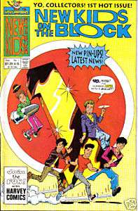 New Kids On The Block Comic Book #1 December 1990  