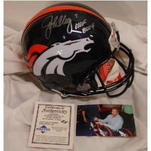  John Elway Autographed Helmet   Fs Proline Hof 2004 