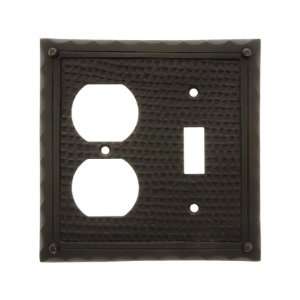  Bungalow Style Toggle / Duplex Combination Switch Plate In 