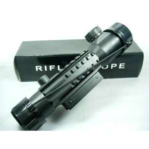  4x28E R&G Illuminated Rifle Scope Fit 20mm Weave Rail 