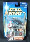 Star Wars Attack of the Clones Red Clone Trooper with a Tripod Firing 