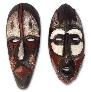ROYAL SPIRITS~Africa Hand Carved Masks~ART NOVICA  