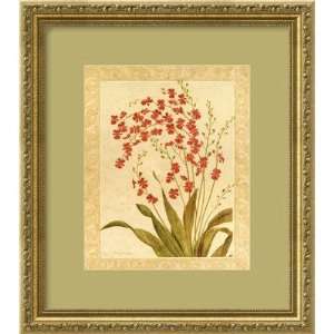    Red Begonias Framed Print by Gloria Eriksen Framed