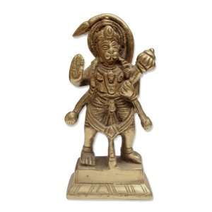  Hanuman Ji Bajrang Bali Brass Sculpture Statue Very 