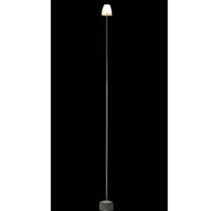  Pole Satin Steel Floor Lamp