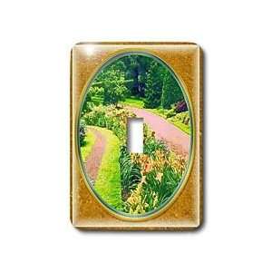 Susan Brown Designs Flower Themes   Daylily Path   Light Switch Covers 