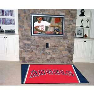 Anaheim Angels MLB Floor Rug 4x6
