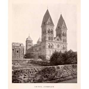  1906 Print St Mary Assumption Church Andernach 11th 